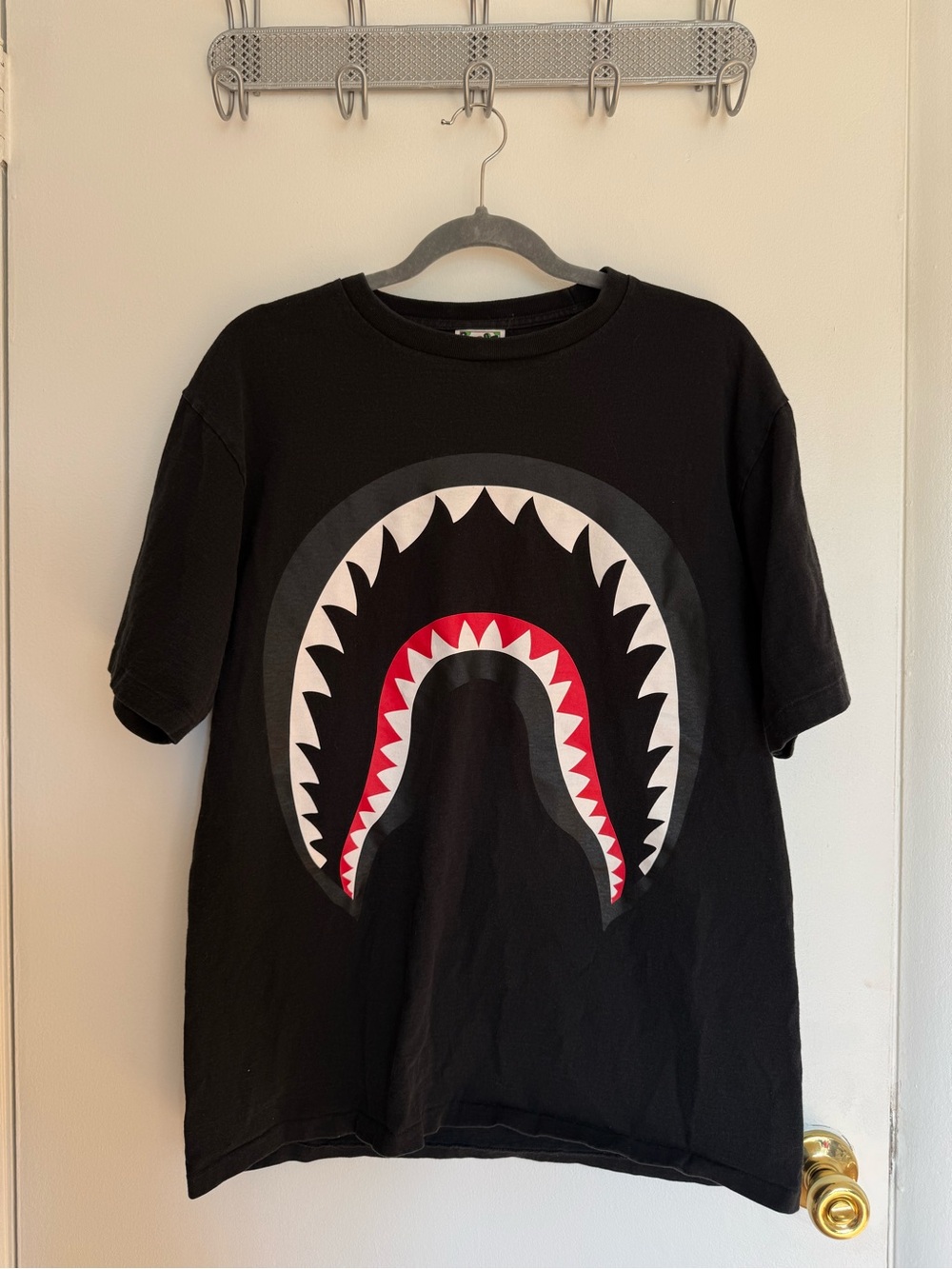 BAPE black shark tee